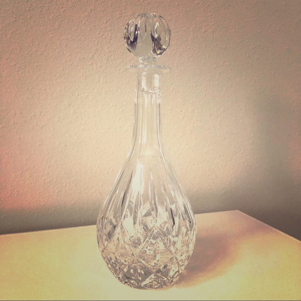 Mikasa Coventry Tall Round Crystal Decanter